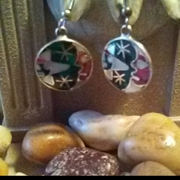 Yazzie Sun & Moon Earrings - Picture 4 of 7